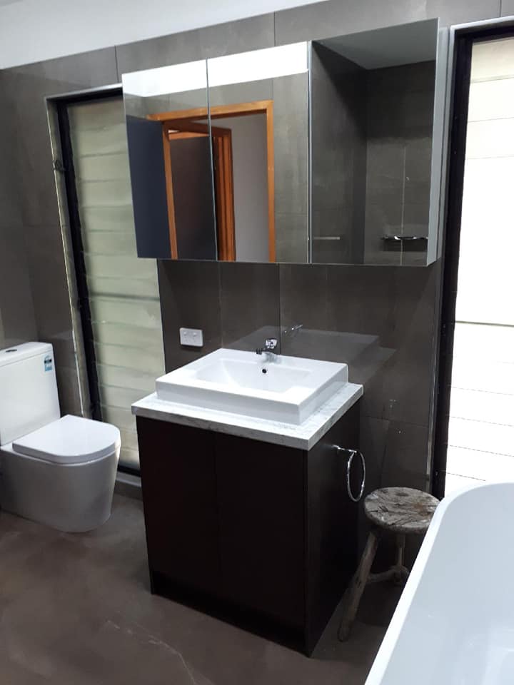 Latest completed bathroom renovations August 2018