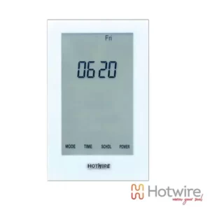 Heated towel rail controller for a bathroom heating upgrade