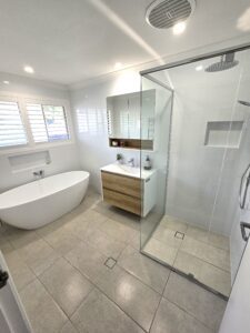 Luxury bathroom renovation