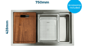 PINIZ Single Bowl Workstation Kitchen Sink