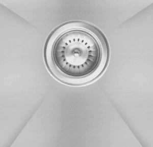 Lavello Nano Coated Stainless Steel Kitchen Sink - 450 x 450mm Single Bowl - Top Under Mount - PVD Brushed Nickel 2