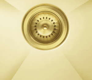 Lavello Nano Coated Stainless Steel Kitchen Sink - 760 x 440mm Double Bowl - Top Under Mount - PVD Brushed Bronze Gold 2