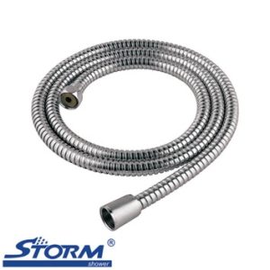 Stainless steel hand shower hose for a bathroom shower upgrade