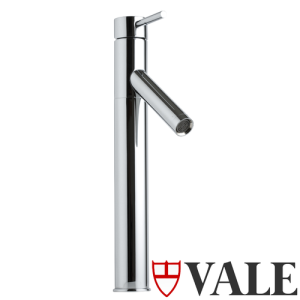 Chrome round basin mixer tap from Renovator Store